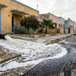 Soapy water